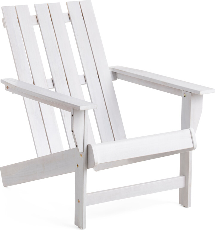 Handcrafted In Vietnam Acacia Wood Adirondack Outdoor Chair ShopStyle