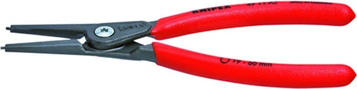 KNIPEX 5-1/2 in. External Straight Precision Circlip Pliers