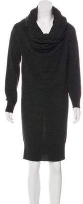 Lanvin Wool Long Sleeve Sweater Dress wool Wool Long Sleeve Sweater Dress