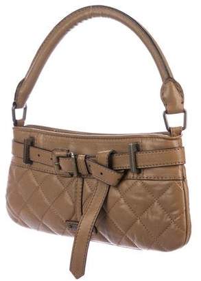 Burberry Quilted Leather Handle Bag