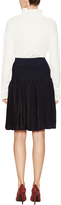 Thumbnail for your product : Prada Linea Rossa Wool Paneled Pleated Skirt