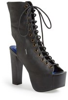 Thumbnail for your product : Jeffrey Campbell 'Liana' Platform Bootie (Women)