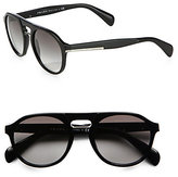 Thumbnail for your product : Prada Plastic Keyhole Sunglasses
