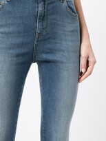 Thumbnail for your product : Twin-Set Mid-Rise Cropped Jeans