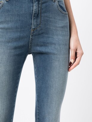 Twin-Set Mid-Rise Cropped Jeans