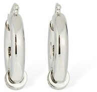 Versace Greek Motif Small Hoop Earrings