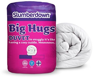 Slumberdown Big Hugs 10.5 Tog Duvet, White, Double Bed