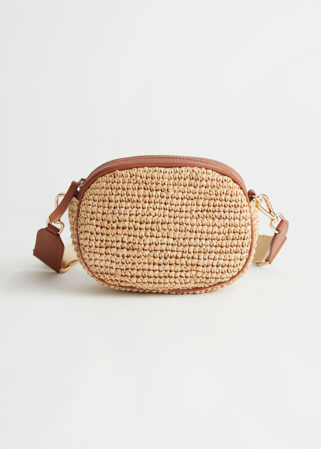 And other stories Crossbody Straw Bag - ShopStyle