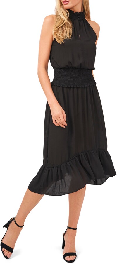 One Shoulder Black Mini Dress | ShopStyle
