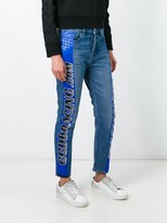 Thumbnail for your product : Golden Goose Racing Stripe Tapered Jeans