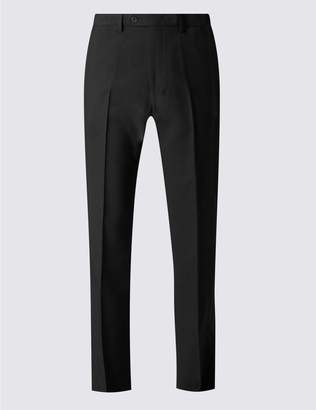 Marks and Spencer Big & Tall Regular Fit Flat Front Trousers