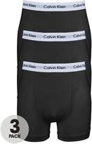 Thumbnail for your product : Calvin Klein Mens Core Trunks (3 Pack) - Black