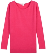 Thumbnail for your product : Diane von Furstenberg Jenia cerise cashmere jumper