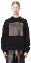 Thumbnail for your product : Alexander Wang Oversized Sweatshirt With Heat Sensitive Square Print