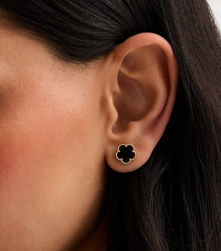 Black Stud Earrings For Women ShopStyle UK