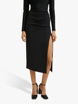 Thumbnail for your product : MANGO Gigi Side Split Midi Skirt, Black