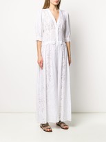 Thumbnail for your product : Ermanno Scervino Embroidered V-Neck Dress