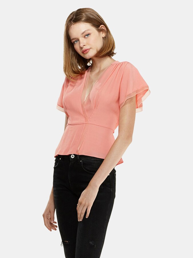 Coral Blouse | Shop the world's largest collection of fashion 