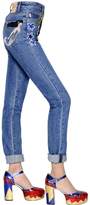 Marc Jacobs Jeans En Denim De Coton Embelli