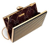 Thumbnail for your product : Nobrand 'Merrick' stud Perspex box clutch