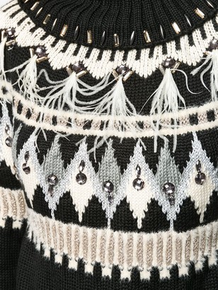 Twin-Set Fairisle Knit Sweater