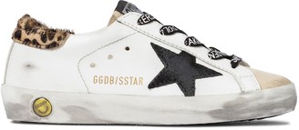 Golden Goose Kids Super-Star leather sneakers