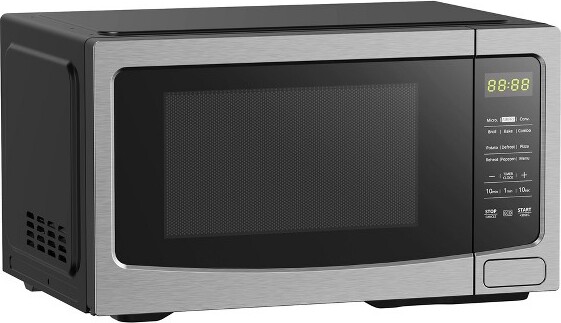 Black + Decker Black and Decker 5-In-1 Countertop Microwave with Air Fryer,  Stainless Steel