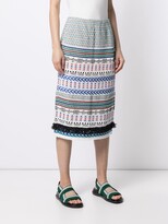 Thumbnail for your product : Coohem Embroidered Midi Skirt