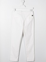 Thumbnail for your product : Paolo Pecora Kids TEEN mid-rise straight chinos