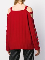 Thumbnail for your product : McQ Cut Out Knitted Jumper