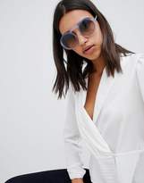 Thumbnail for your product : Emporio Armani round sunglasses-Purple