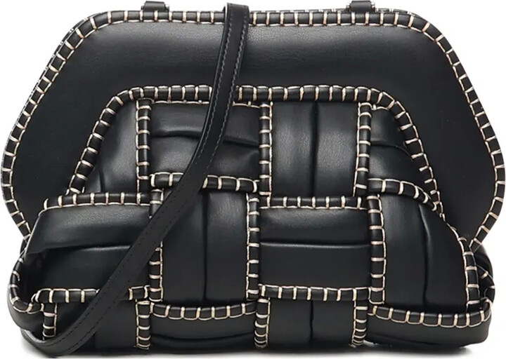 Themoire Tia clutch bag