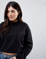 Thumbnail for your product : ASOS Curve Cropped Sweatshirt
