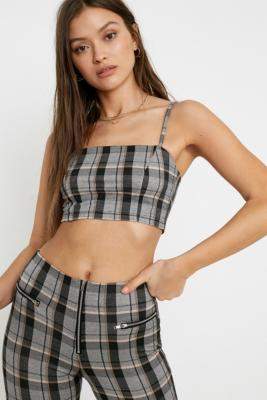 Tiger Mist Take On Check Top - assorted L at Urban Outfitters