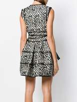 Thumbnail for your product : DSQUARED2 animal print plunge dress