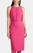 Thumbnail for your product : Narciso Rodriguez Women's Contrast-Seam Stretch-Crepe Sheath Dress - Pink