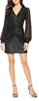 Thumbnail for your product : Parker Black Ash Long-Sleeve Sequin Cocktail Dress