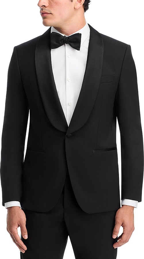 HUGO BOSS H-Huge Shawl Collar Slim Fit Tuxedo Jacket