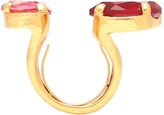 Thumbnail for your product : Oscar de la Renta Crystal-embellished ring