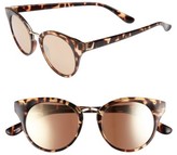 Thumbnail for your product : BP Women's 48Mm Round Cat Eye Sunglasses - Tort
