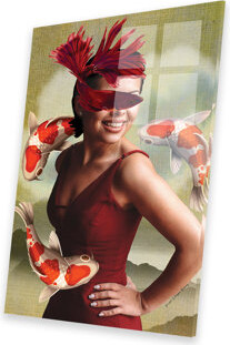 Mercer41 Fish Play On Plastic / Acrylic Print