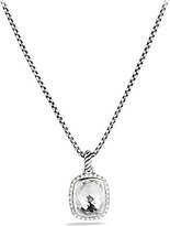 Thumbnail for your product : David Yurman Noblesse Pendant with White Topaz and Diamonds on Chain