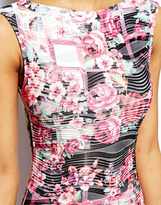 Thumbnail for your product : Lipsy Body-Conscious Dress in Floral Check