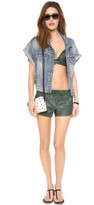 Thumbnail for your product : One Teaspoon Daddycool Leather Shorts