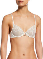 Thumbnail for your product : La Perla Embroidered Underwire Bra