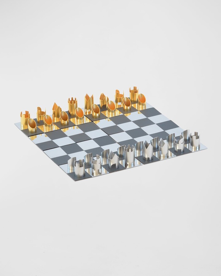 John Lewis Wooden Chess & Draughts Travel Game