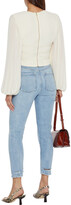Thumbnail for your product : DL1961 Susie distressed high-rise slim-leg jeans