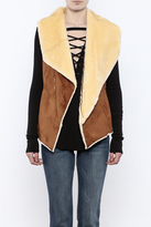 Thumbnail for your product : Sioni Two Tone Faux Shearling Vest