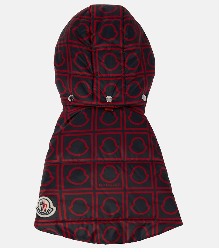MONCLER GENIUS x Poldo Dog Couture reversible hooded dog coat