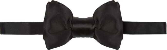 Tom Ford Pre-Tied Satin Bow Tie - ShopStyle